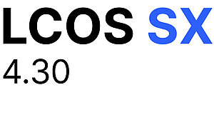 Logo of the LANCOM operating system for switches LCOS SX 4.30