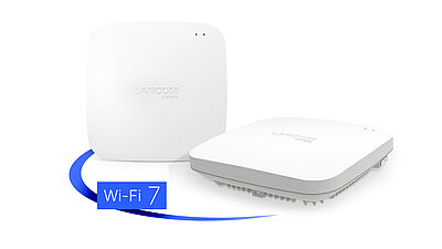 Product collage LANCOM Wi-Fi 7 Access Points